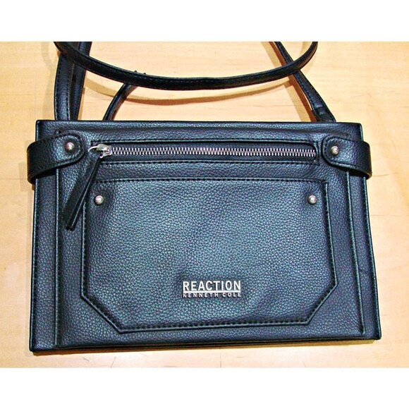 Kenneth Cole Small Leather Purse Handbag Crossbody - Picture 4 of 12